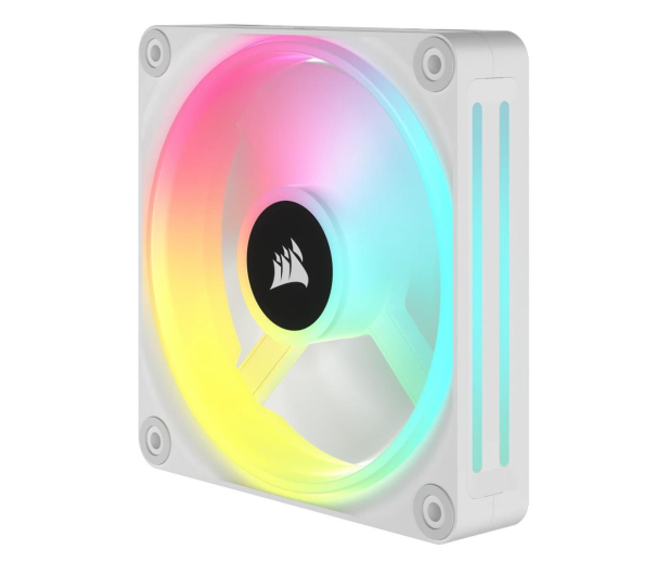 CORSAIR iCUE LINK QX120 PWM RGB White Triple Pack 3x120mm CO-9051006-WW - 1159829 - zdjęcie 4